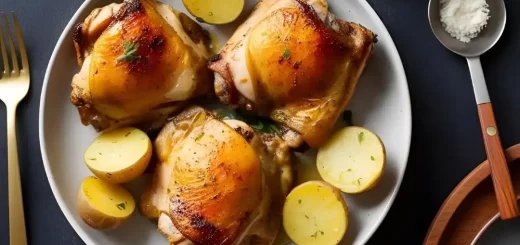 Fırında Tavuk ve Patates Tarifi