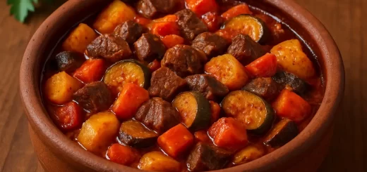 Etli Türlü Yemeği (Güveç Usulü)