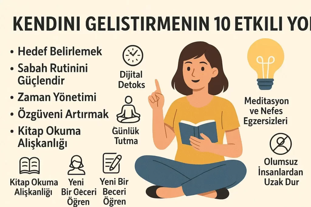 Kendini Geliştirmenin 10 Etkili Yolu