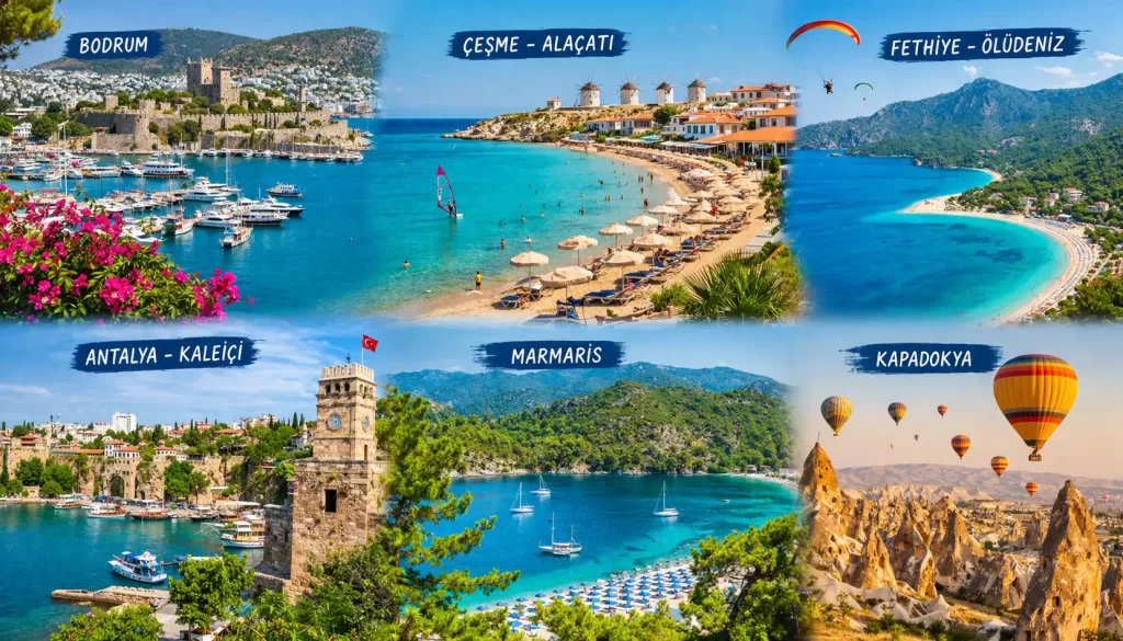 Yaz Tatili İçin En Uygun Yurtiçi Tatil Rotaları