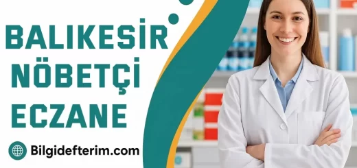Balıkesir Nöbetçi Eczaneler
