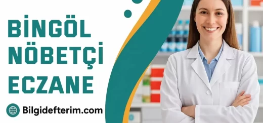 Bingöl nöbetçi eczaneler